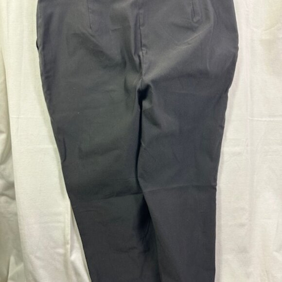 RAFAELLA Women Black Capri Pant Size 16 Comfort Stretch NWT - Picture 8 of 12